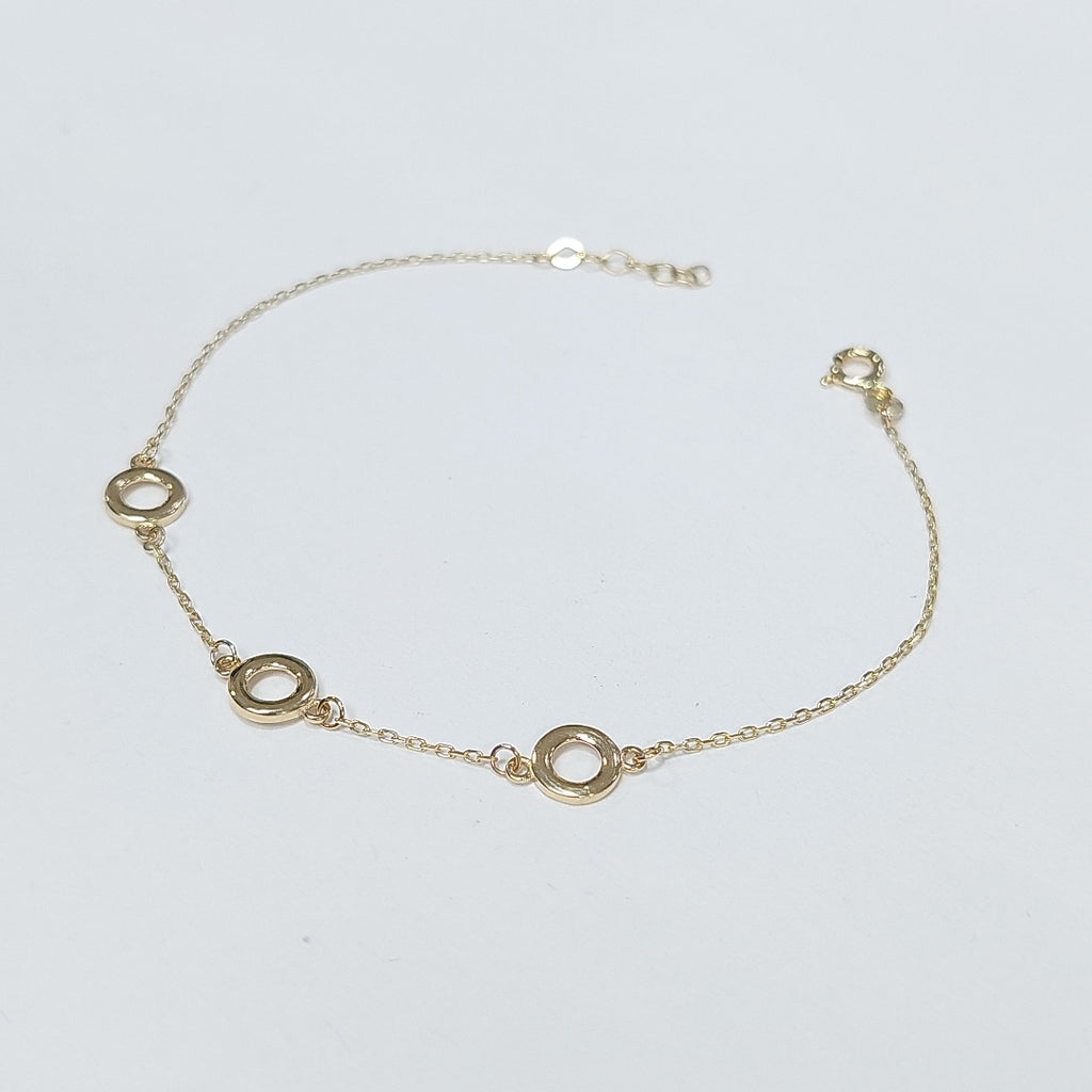 PULSERAS DAMA ORO 14K 1.3 (NUEVO)