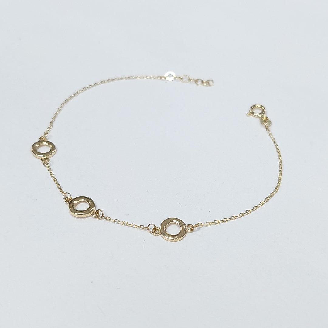 PULSERAS DAMA ORO 14K 1.3 (NUEVO)