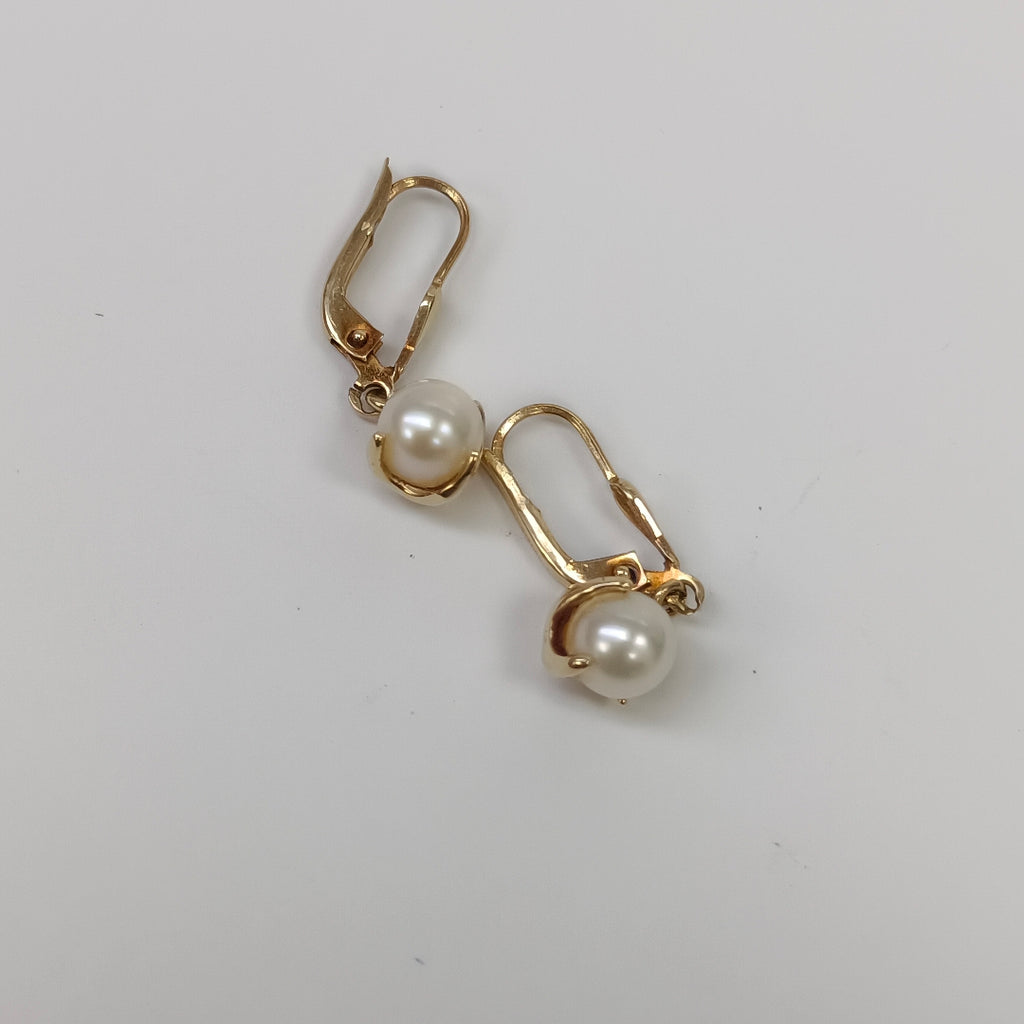 ARETES PAR ORO 14 K 2,80 GRMS (SEMINUEVO)