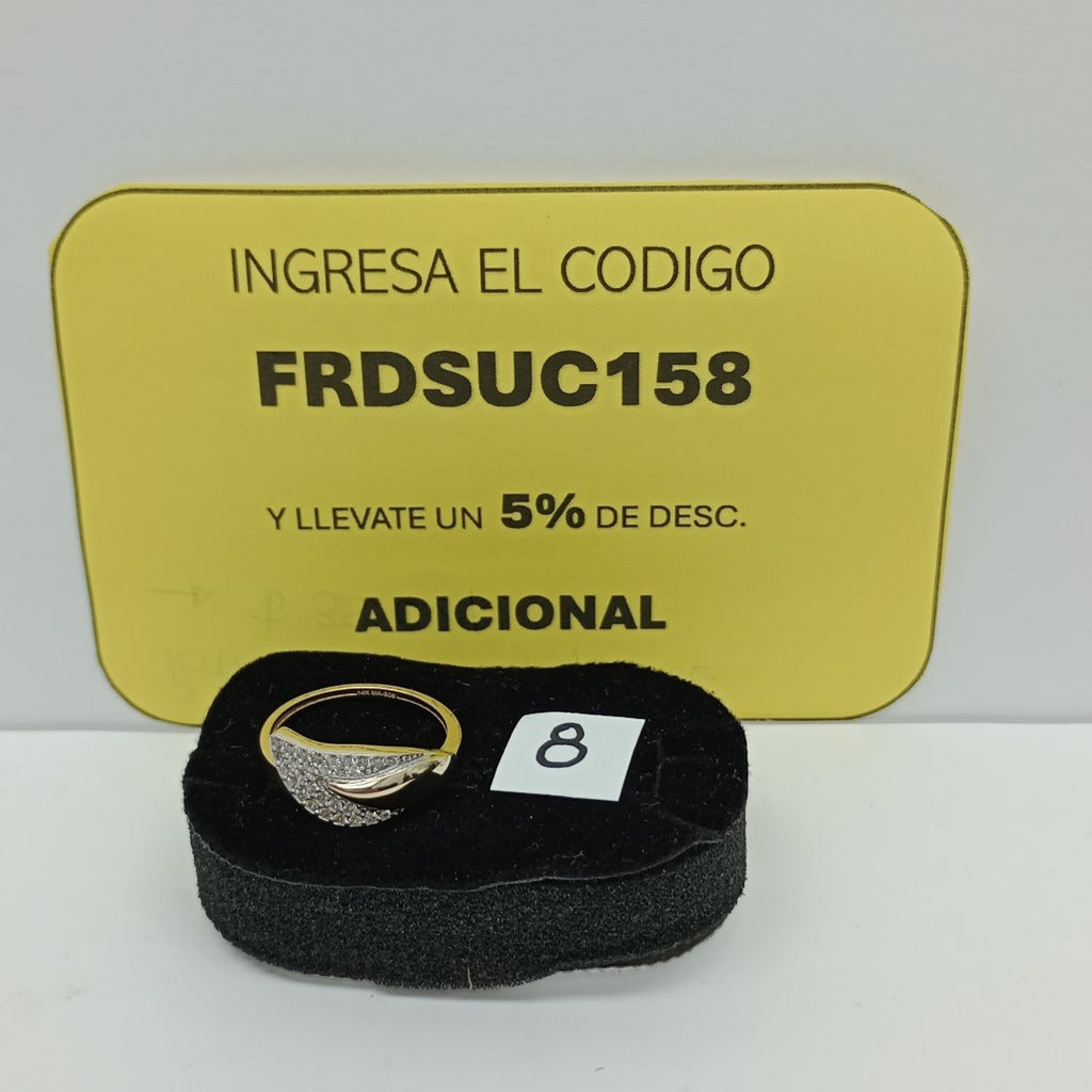 ANILLOS DAMA ORO 14K 1.8 (NUEVO)