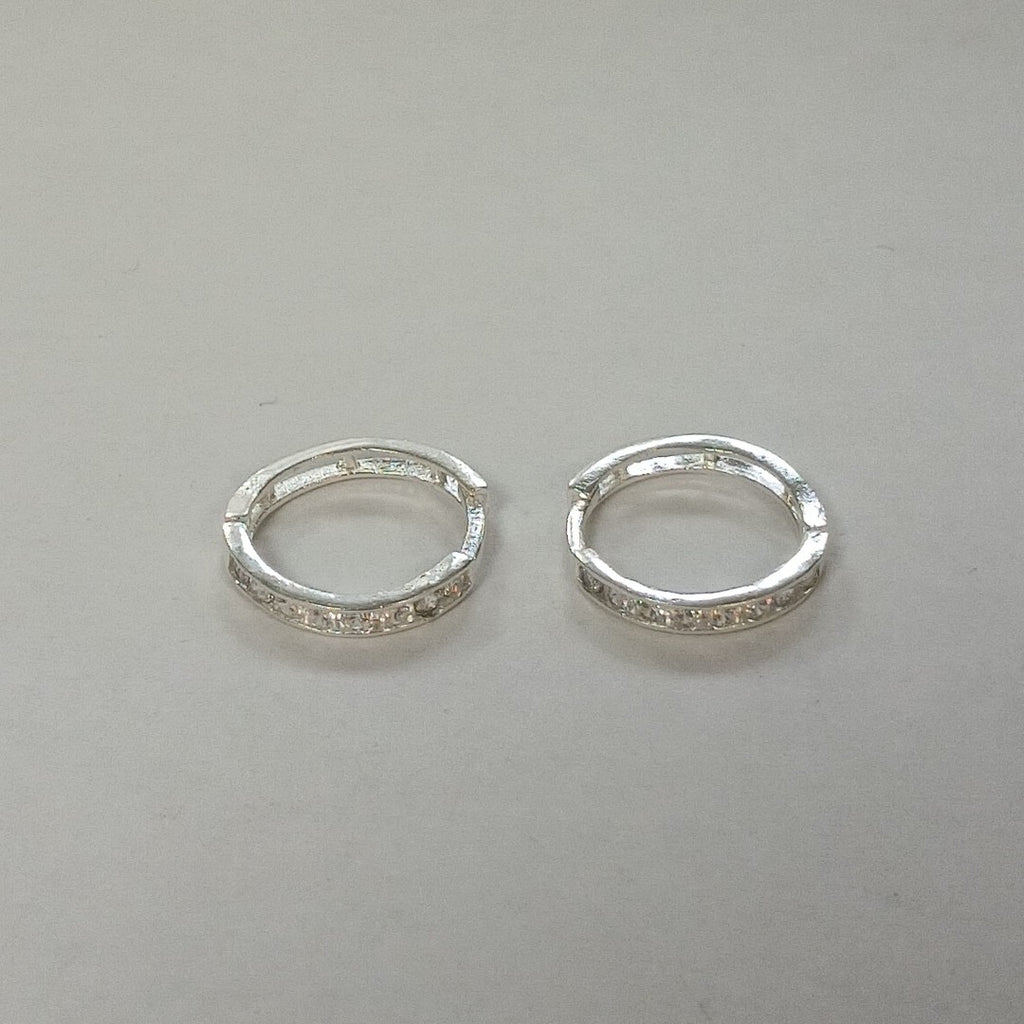ARRACADAS C/CIRCONIAS PLATA .925 2.1 GR (NUEVO)