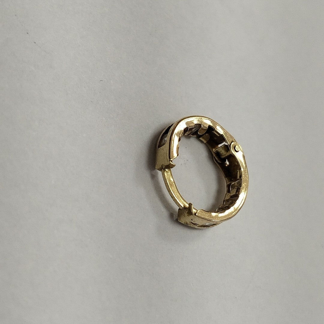 ARRACADAS PAR ORO 14 K 1 GRMS (SEMINUEVO)