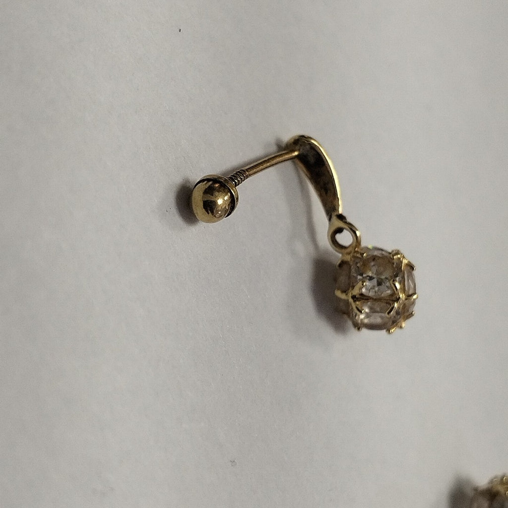 ARETES PAR ORO 14 K 1 GRMS (SEMINUEVO)