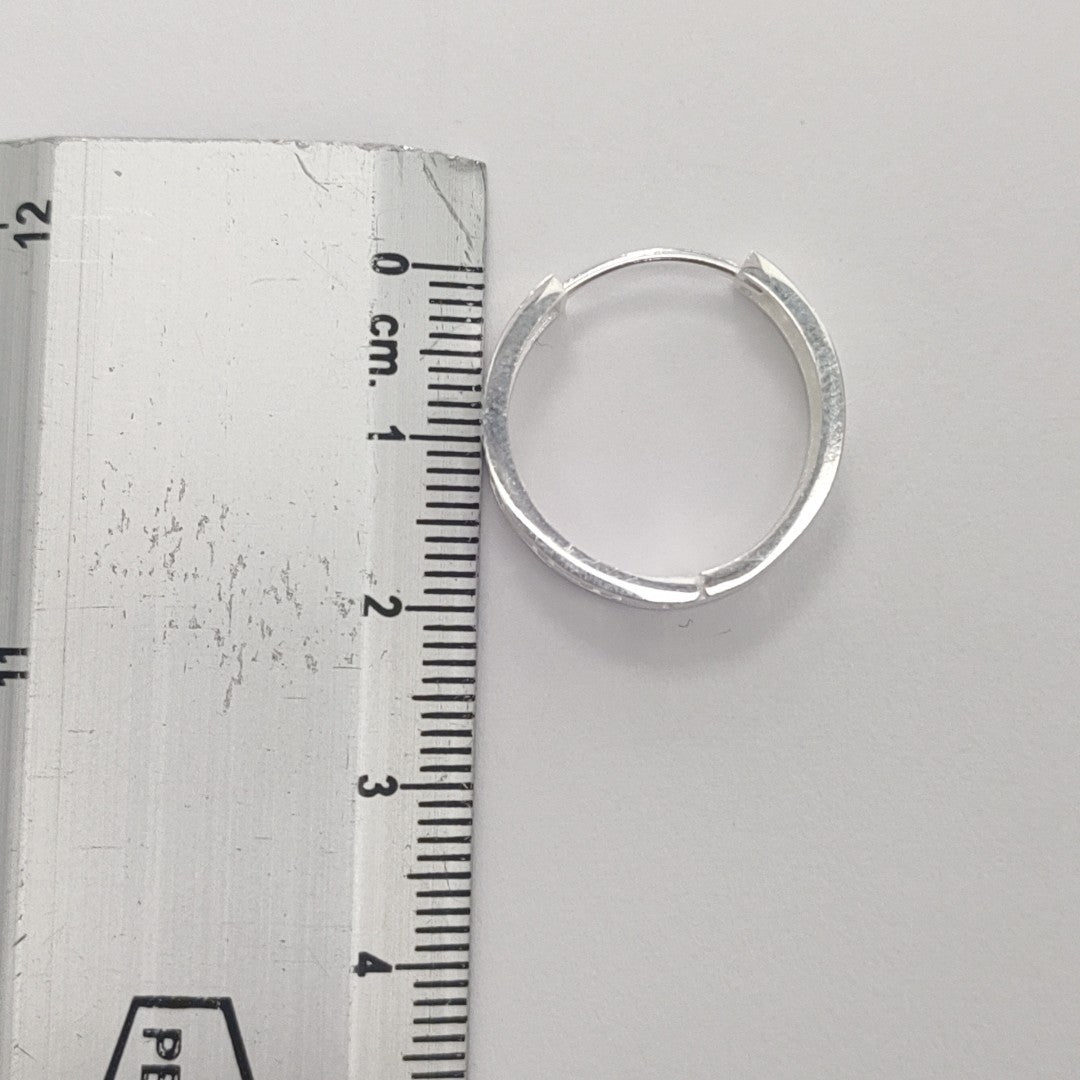 ARETES ARRACADAS GRECAS PLATA .925 4.23 GR (NUEVO)