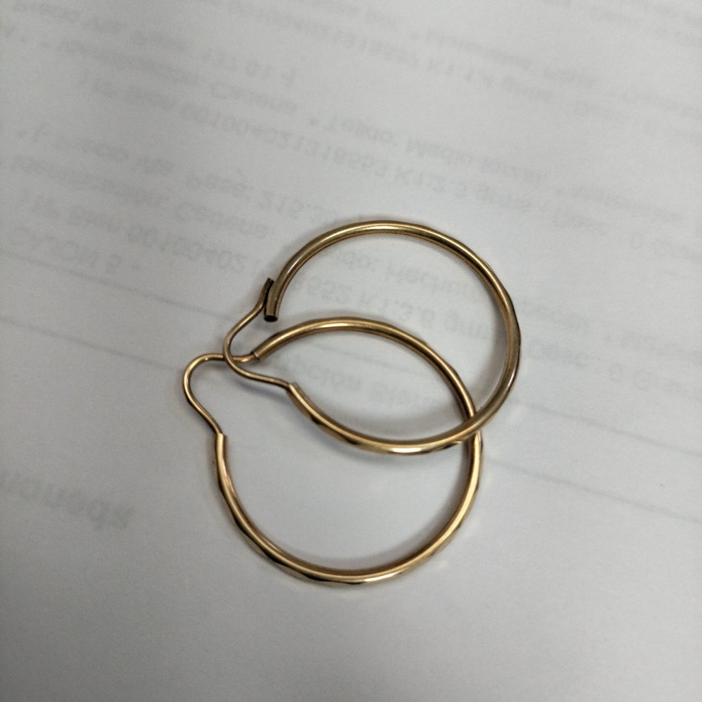 ARRACADAS PAR ORO 14 K 1,40 GRMS (SEMINUEVO)