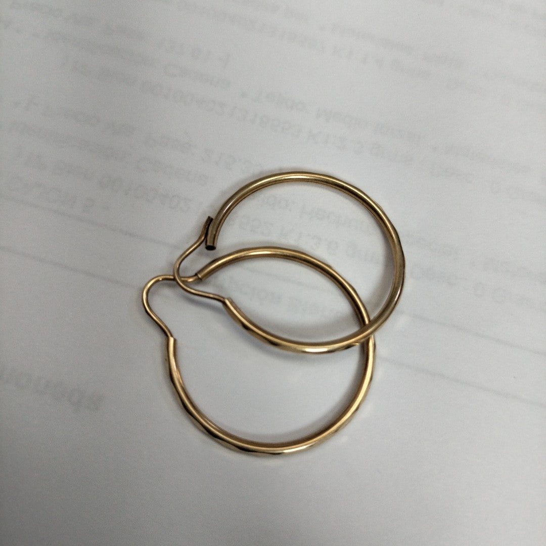 ARRACADAS PAR ORO 14 K 1,40 GRMS (SEMINUEVO)