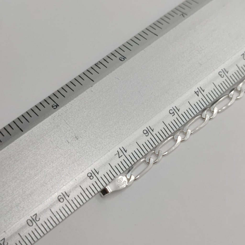 PULSERA TEJIDO 1X1 PLATA .925 18 CM 3.5 GR (NUEVO)