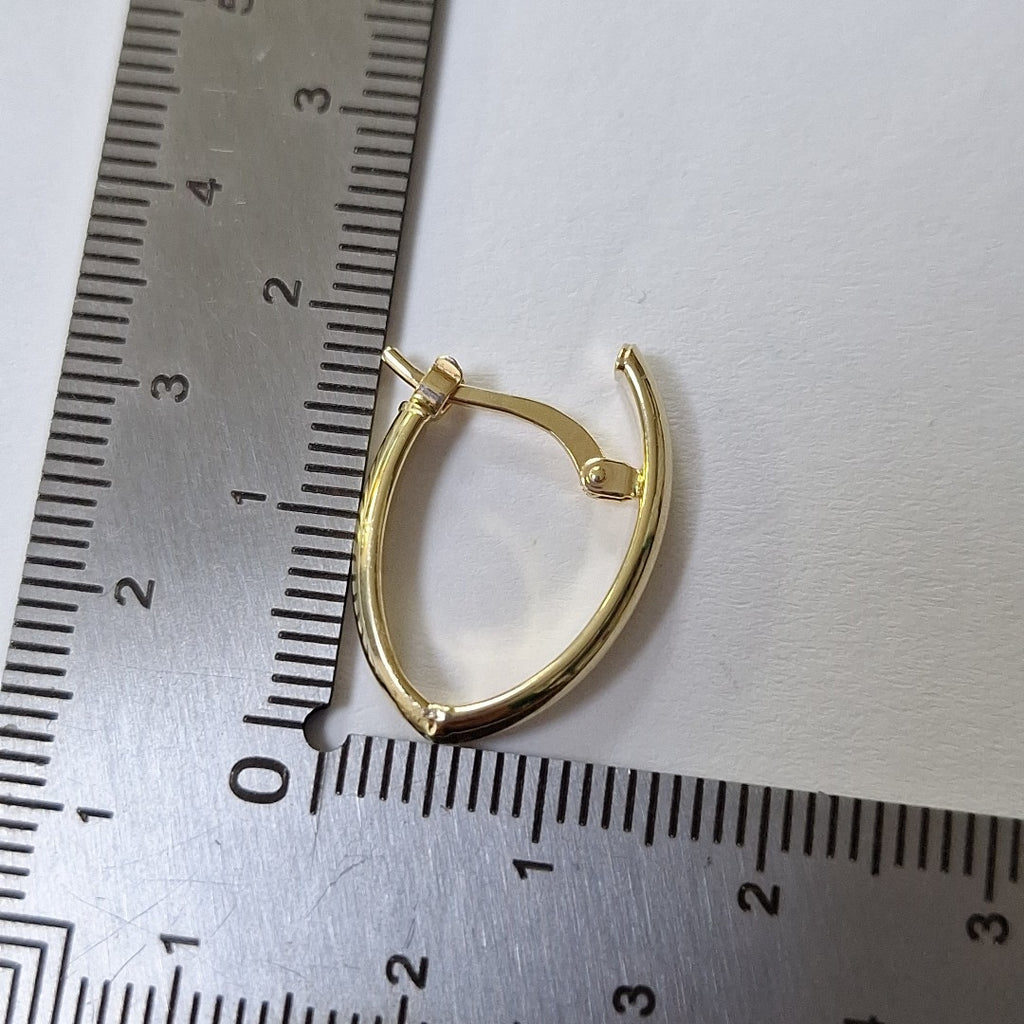 ARRACADAS ORO 14K 1.5 (NUEVO)