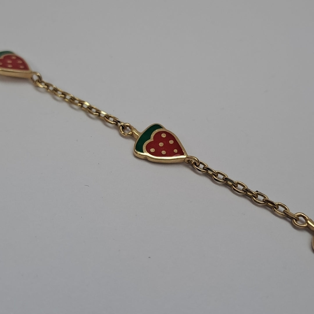 PULSERAS DAMA ORO 14K 3 (NUEVO)
