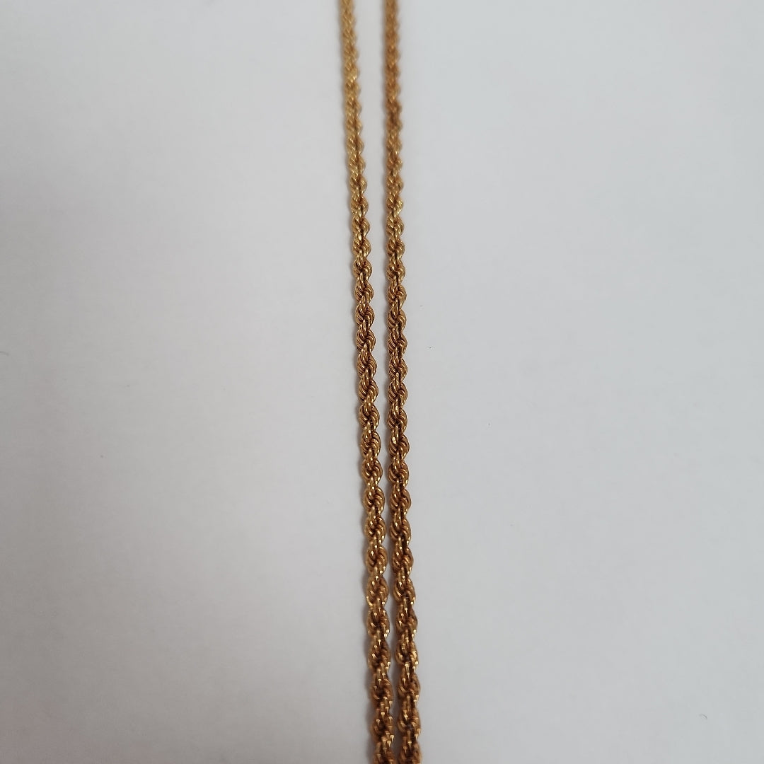 GARGANTILLA ORO 14 K 3.8 GRMS (SEMINUEVO)