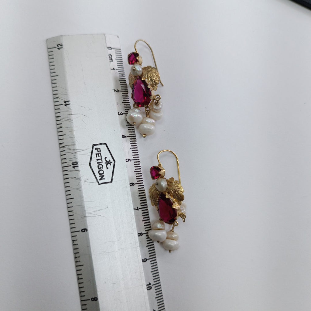 ARETES PAR ORO 8 K 6,80 GRMS (SEMINUEVO)