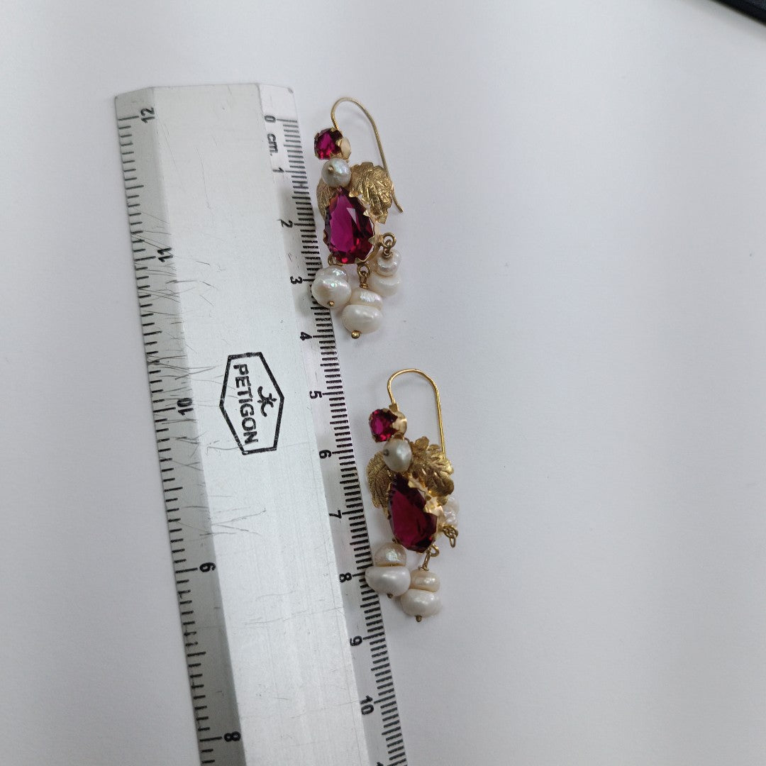 ARETES PAR ORO 8 K 6,80 GRMS (SEMINUEVO)