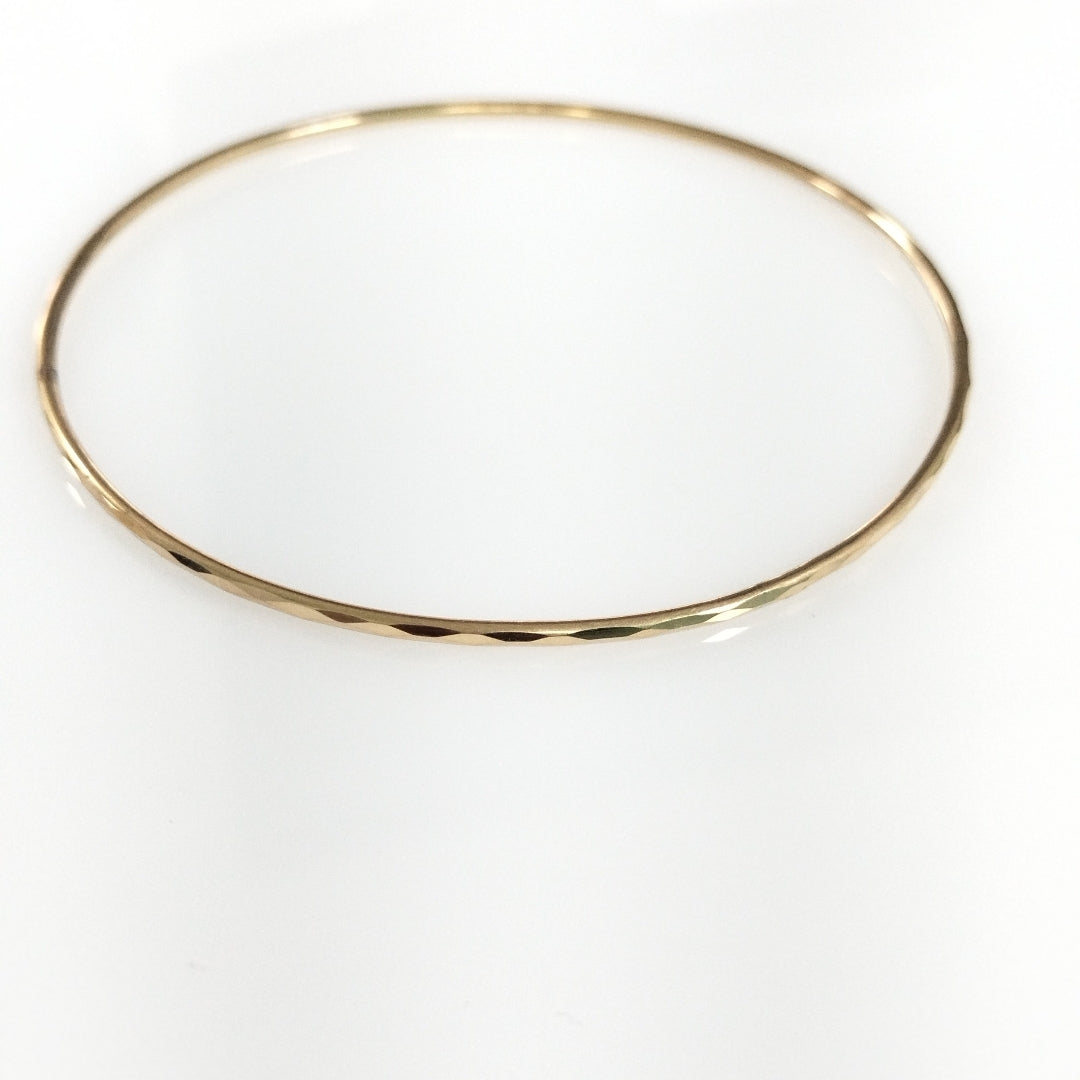 PULSERA RIGIDA ORO 14 K 2.8 GRMS (SEMINUEVO)