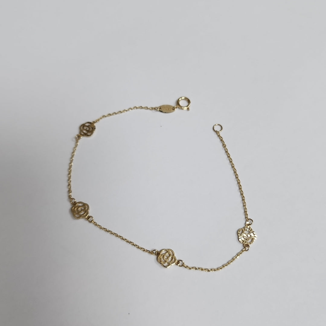 PULSERAS DAMA ORO 14K 1.2 (NUEVO)