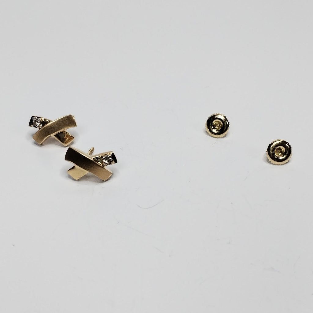 BROQUELES PAR ORO 14 K 2.9 GRMS (SEMINUEVO)