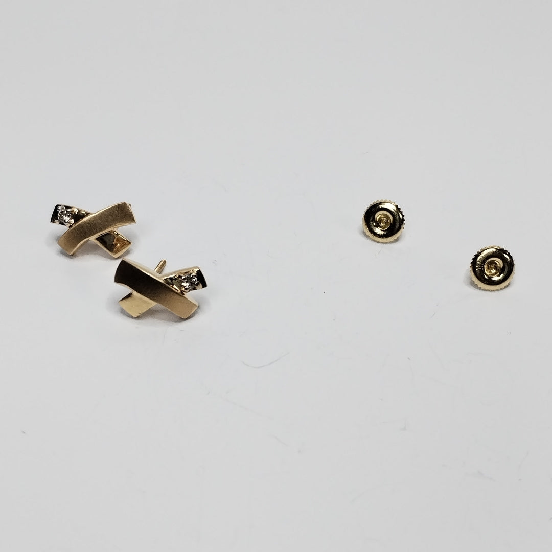 BROQUELES PAR ORO 14 K 2.9 GRMS (SEMINUEVO)