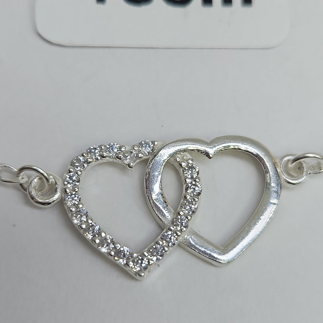 PULSERA TEJIDO TEJIDO ESPECIAL PLATA .925 18 CM 4 GR (NUEVO)