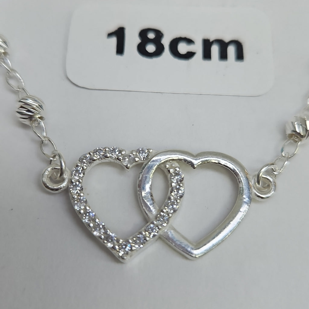 PULSERA TEJIDO TEJIDO ESPECIAL PLATA .925 18 CM 4 GR (NUEVO)