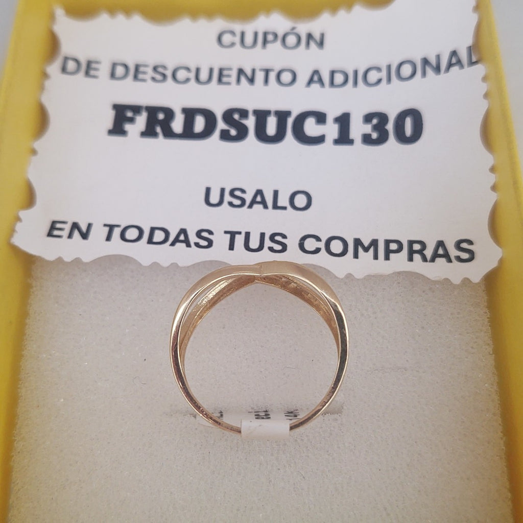 ANILLOS DAMA ORO 14K 1.6 (NUEVO)