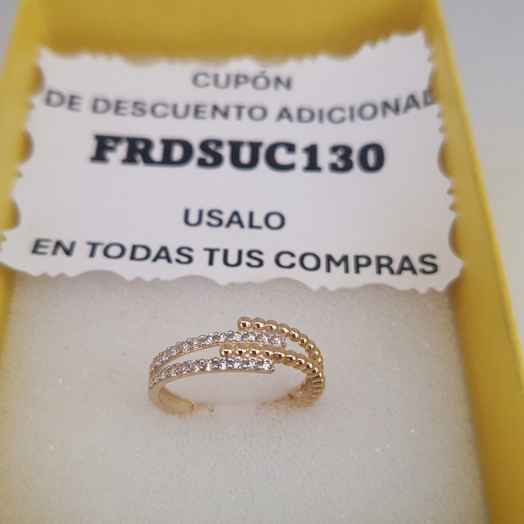 ANILLOS DAMA ORO 14K 1.5 (NUEVO)