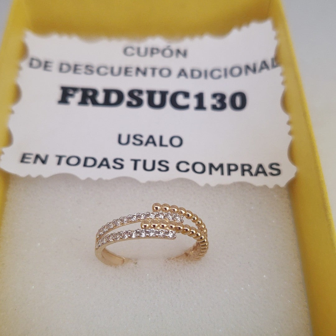 ANILLOS DAMA ORO 14K 1.5 (NUEVO)