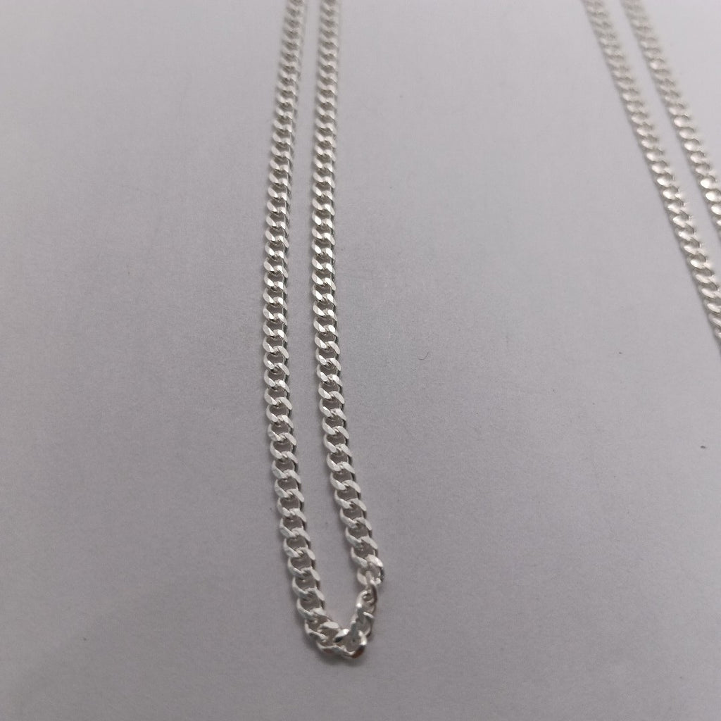 CADENA BARBADA PLATA .925 60 CM 6.53 GR (NUEVO)
