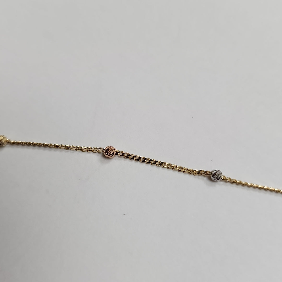 PULSERAS DAMA ORO 14K 1.1 (NUEVO)