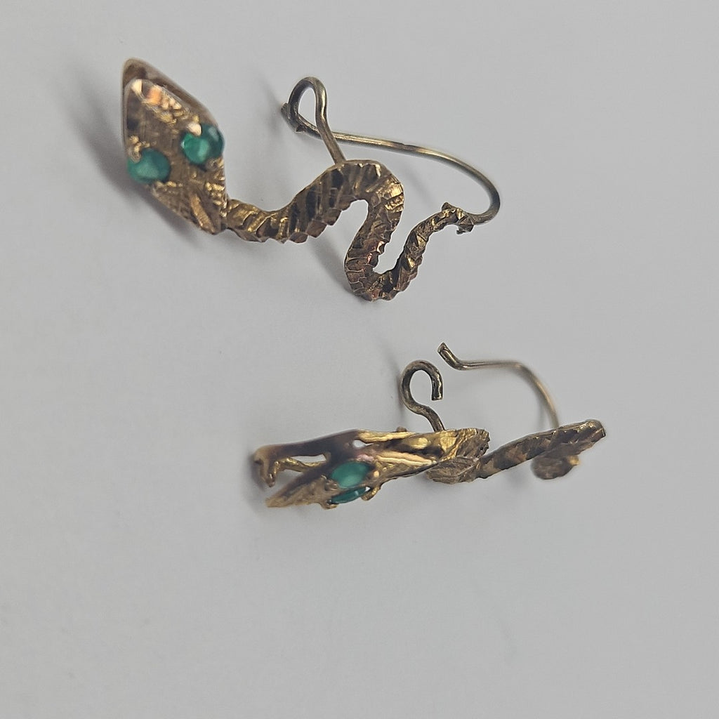 ARETES PAR ORO 8 K 2 GRMS (SEMINUEVO)
