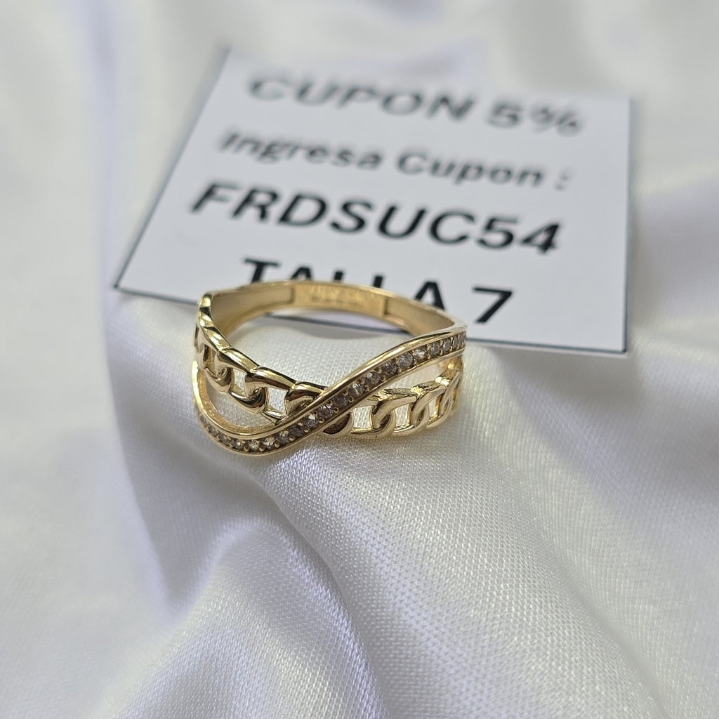 ANILLOS DAMA ORO 14K 2 (NUEVO)