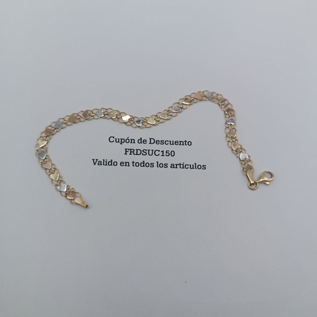 PULSERA ORO 10 K 2.6 GRMS (SEMINUEVO)