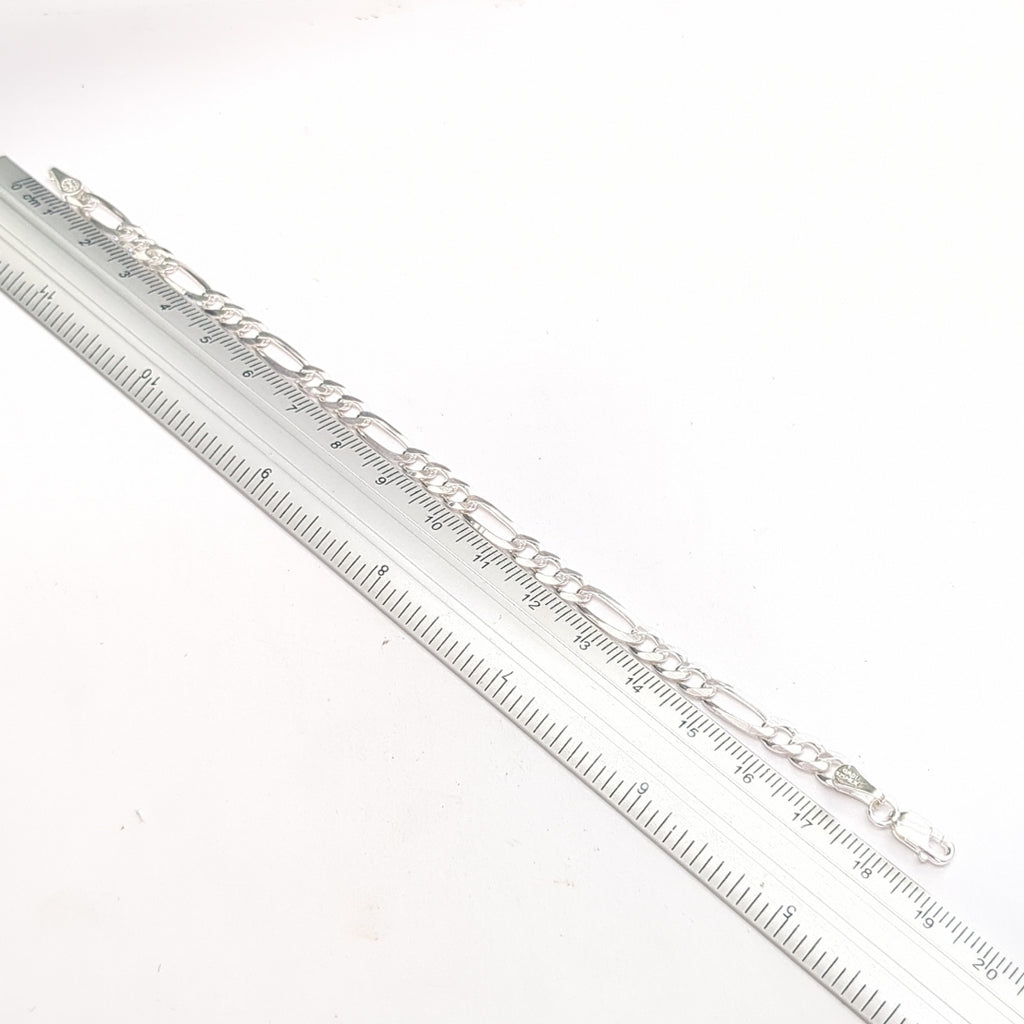 PULSERA 3X1 PLATA .925 18 CM 5.43 GR (NUEVO)