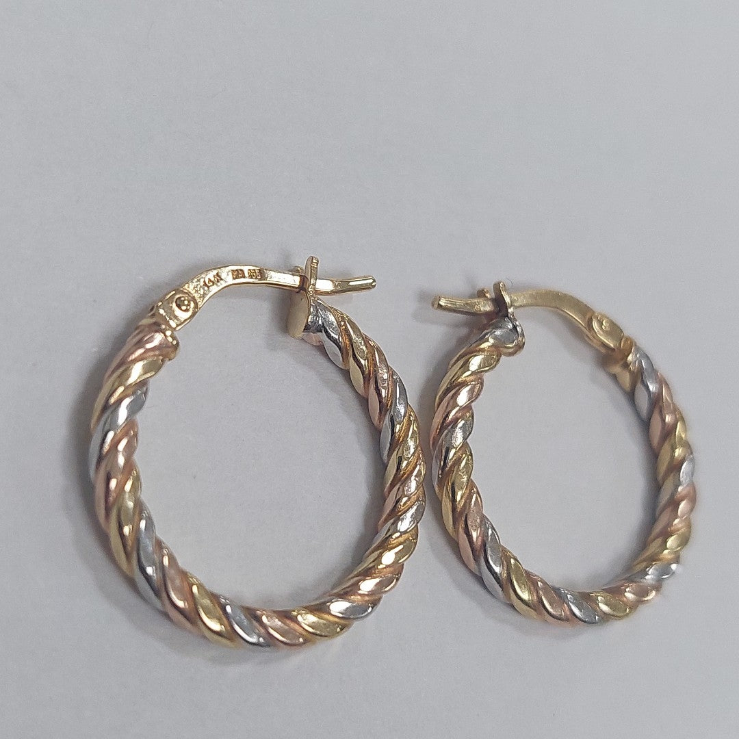 ARRACADAS ORO 14K 1.3 (NUEVO)
