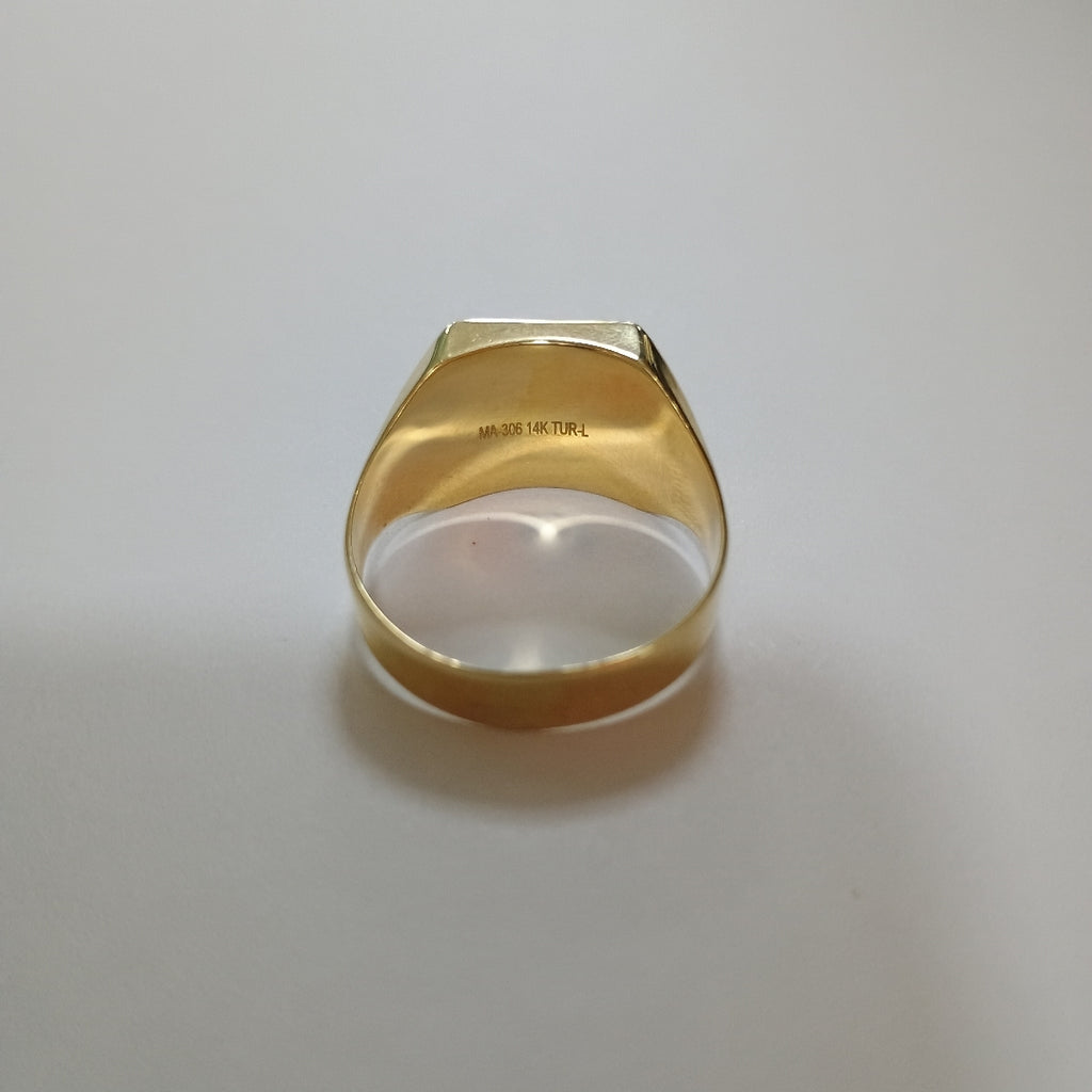 ANILLOS CABALLERO ORO 14K 4.5 (NUEVO)