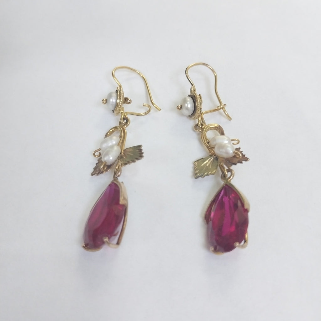 ARETES PAR ORO 10 K 7.2 GRMS (SEMINUEVO)