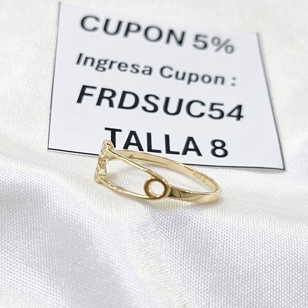 ANILLOS DAMA ORO 14K 1.2 (NUEVO)