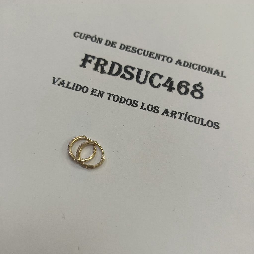 HUGGIES ORO 14K 1.3 (NUEVO)