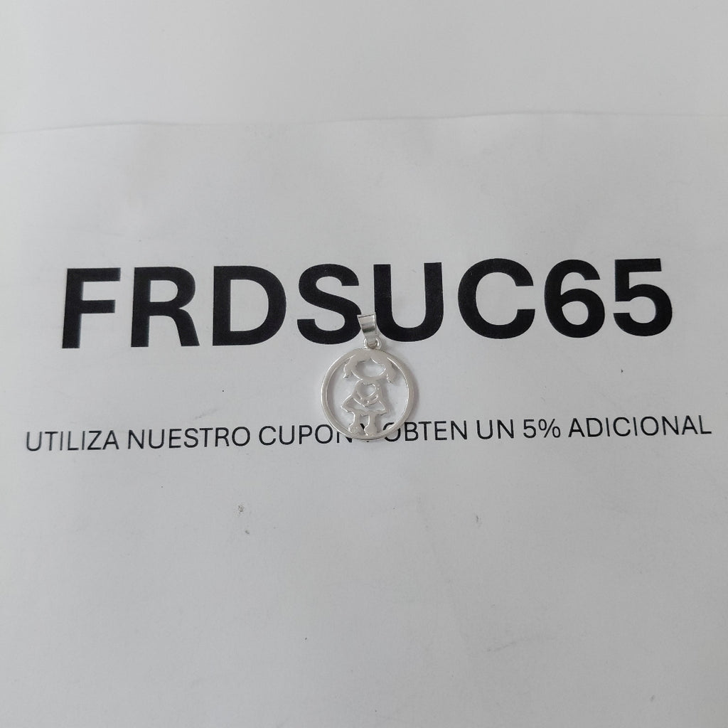 DIJE NIÑA PLATA .925 2.1 GR (NUEVO)
