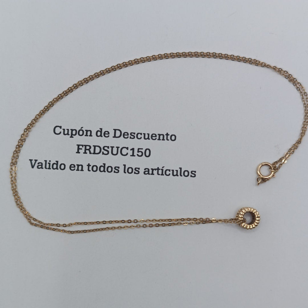 GARGANTILLA ORO 10 K 1.2 GRMS (SEMINUEVO)