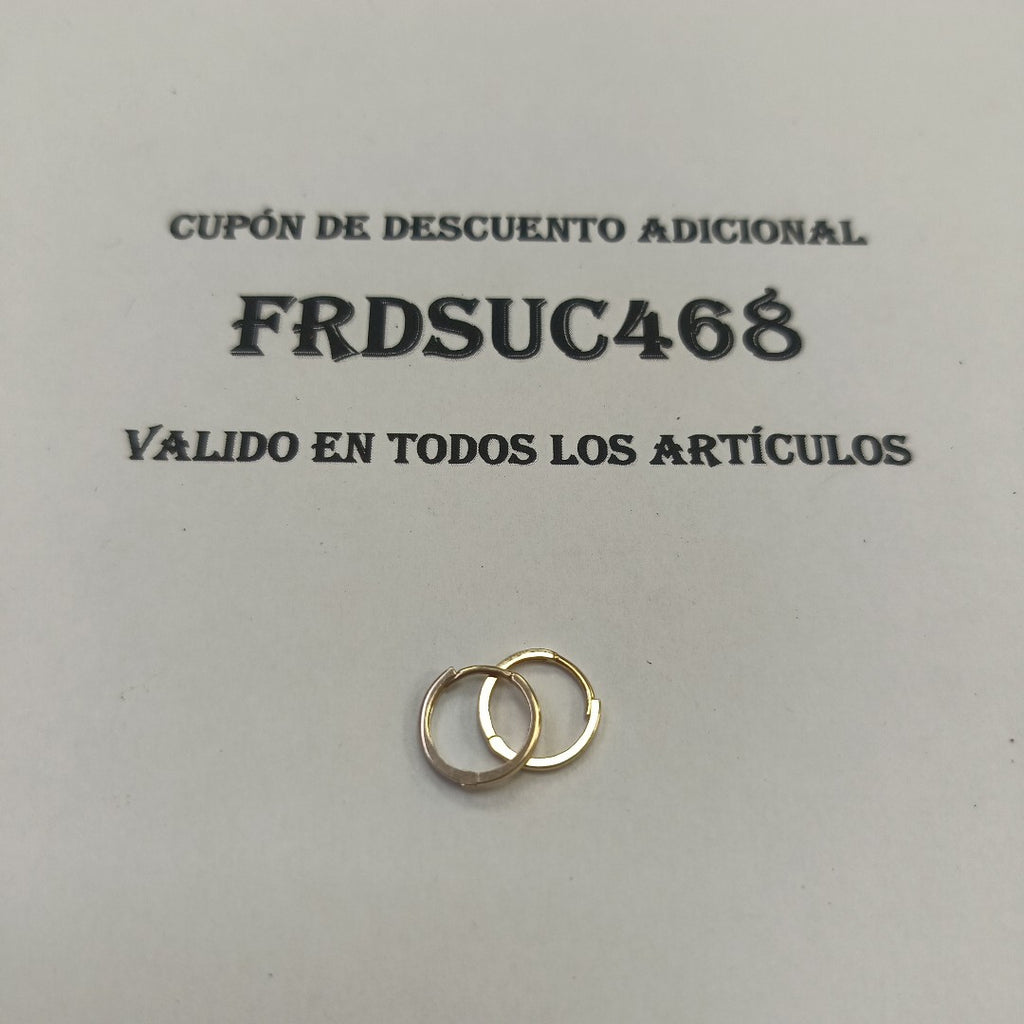 HUGGIES ORO 14K 0.9 (NUEVO)
