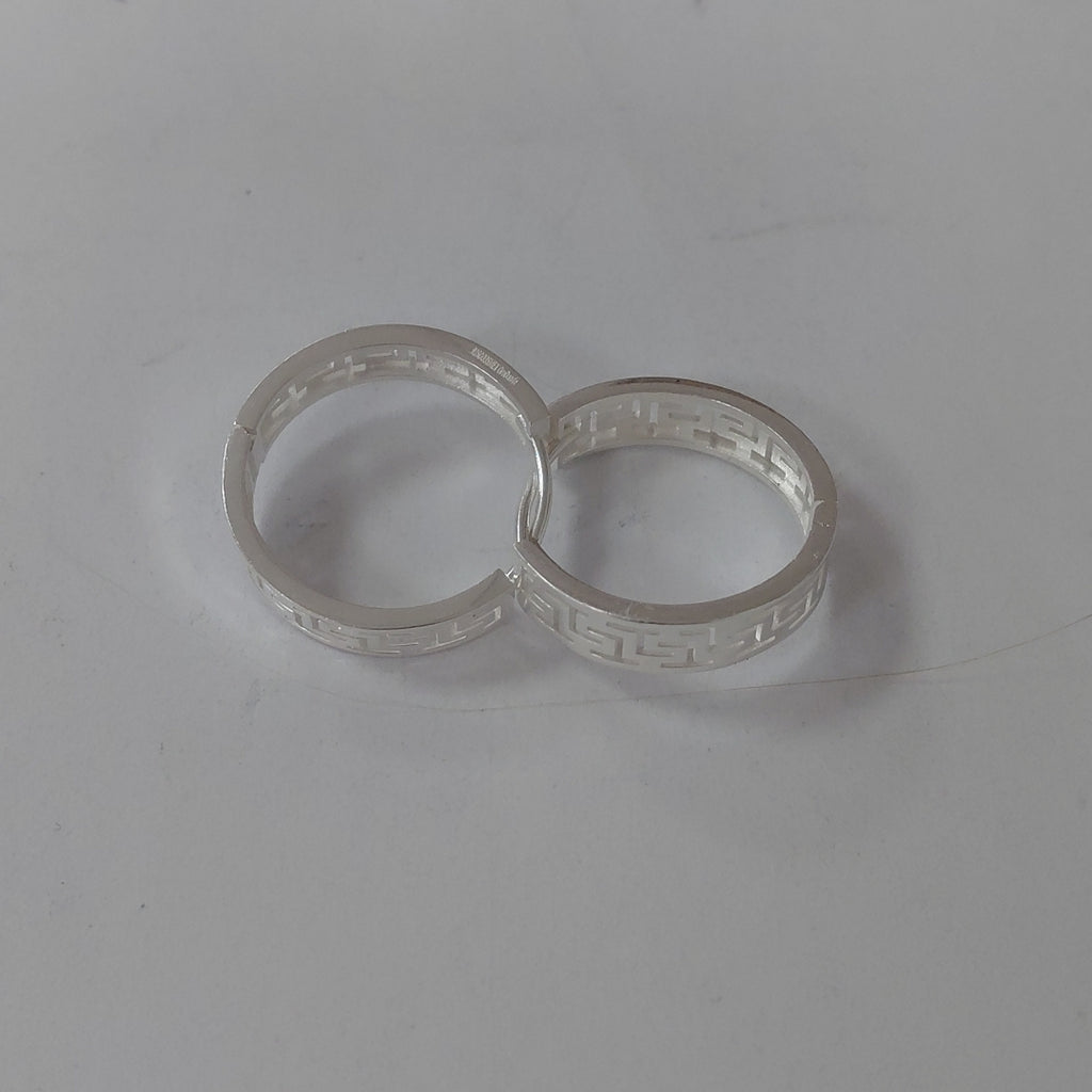 ARETES ARRACADAS GRECAS PLATA .925 4.13 GR (NUEVO)