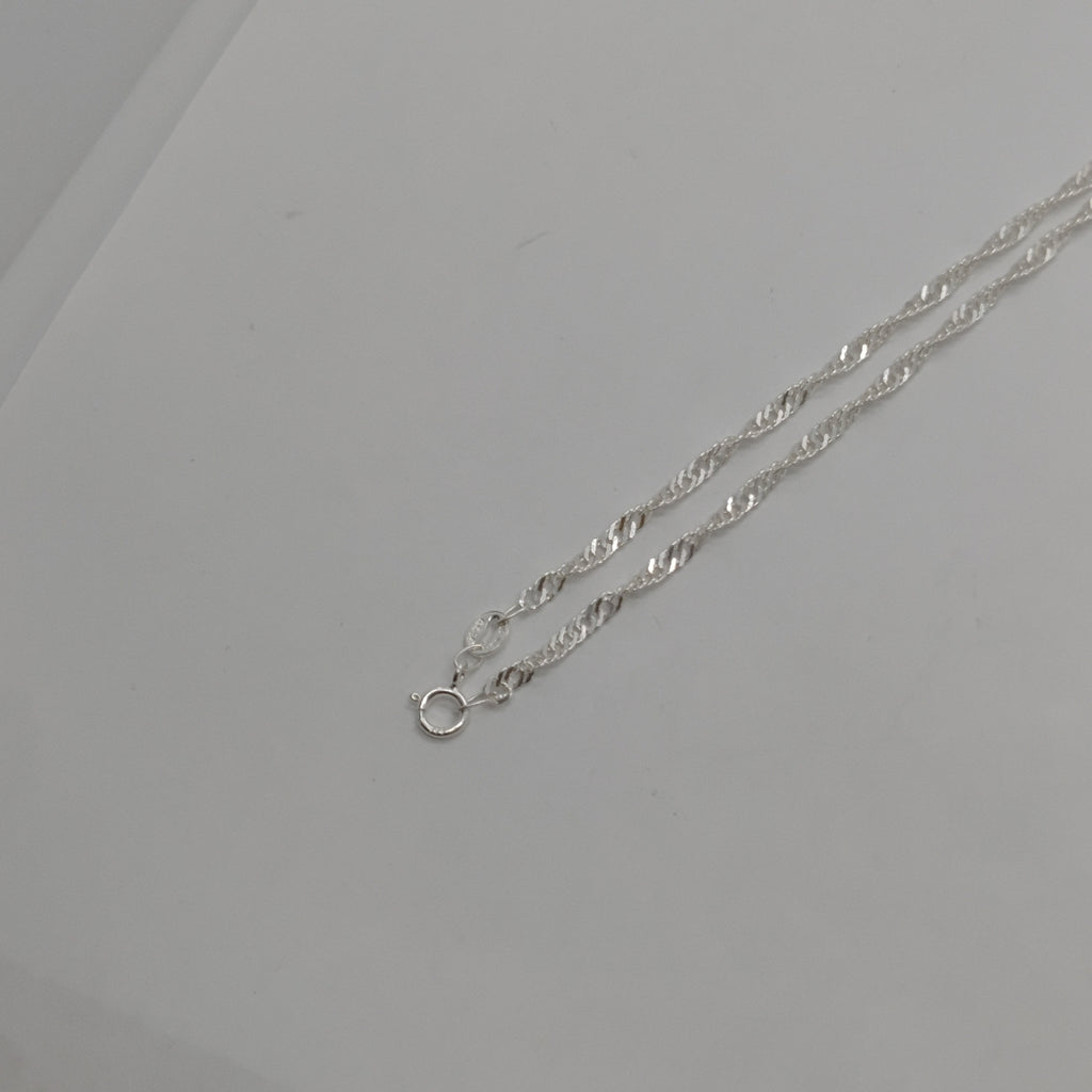 CADENA MEDIO TZL PLATA .925 55 CM 4.12 GR (NUEVO)