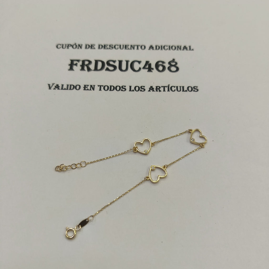 PULSERAS DAMA ORO 14K 1.6 (NUEVO)