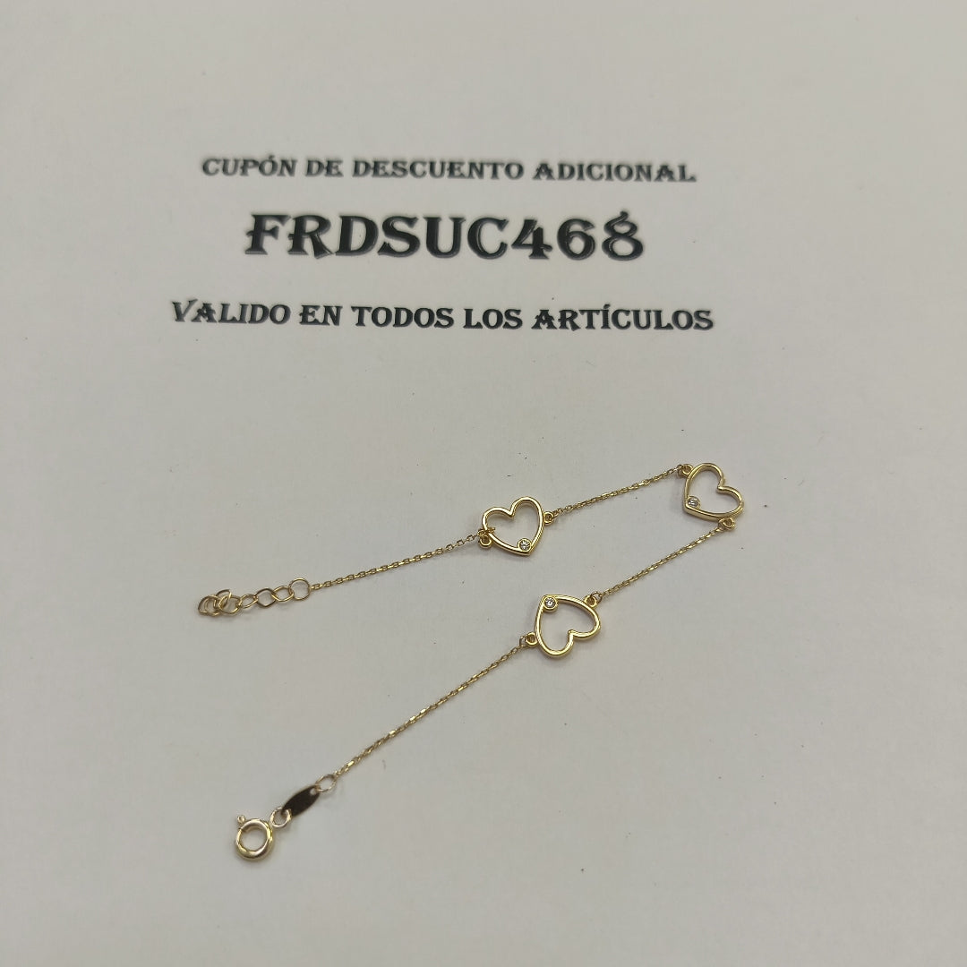 PULSERAS DAMA ORO 14K 1.6 (NUEVO)
