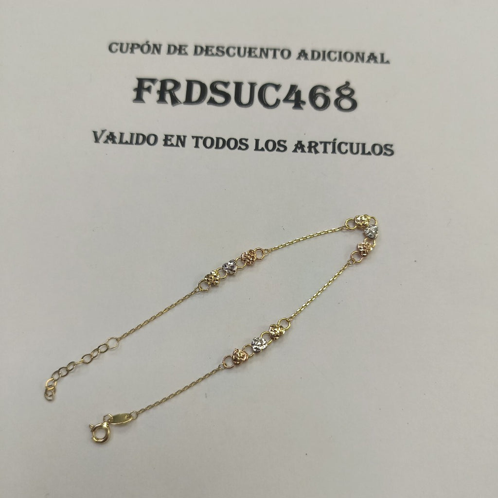 PULSERAS DAMA ORO 14K 1.7 (NUEVO)