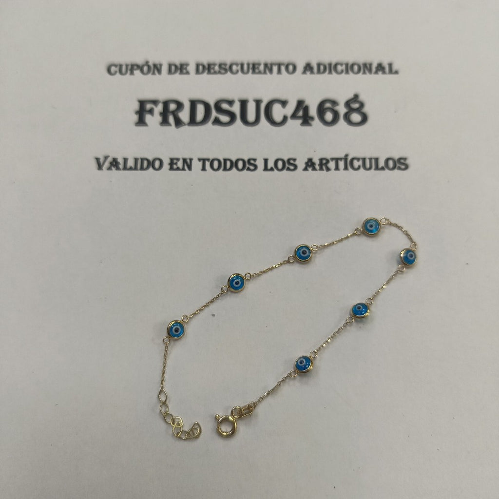 PULSERAS DAMA ORO 14K 1.3 (NUEVO)