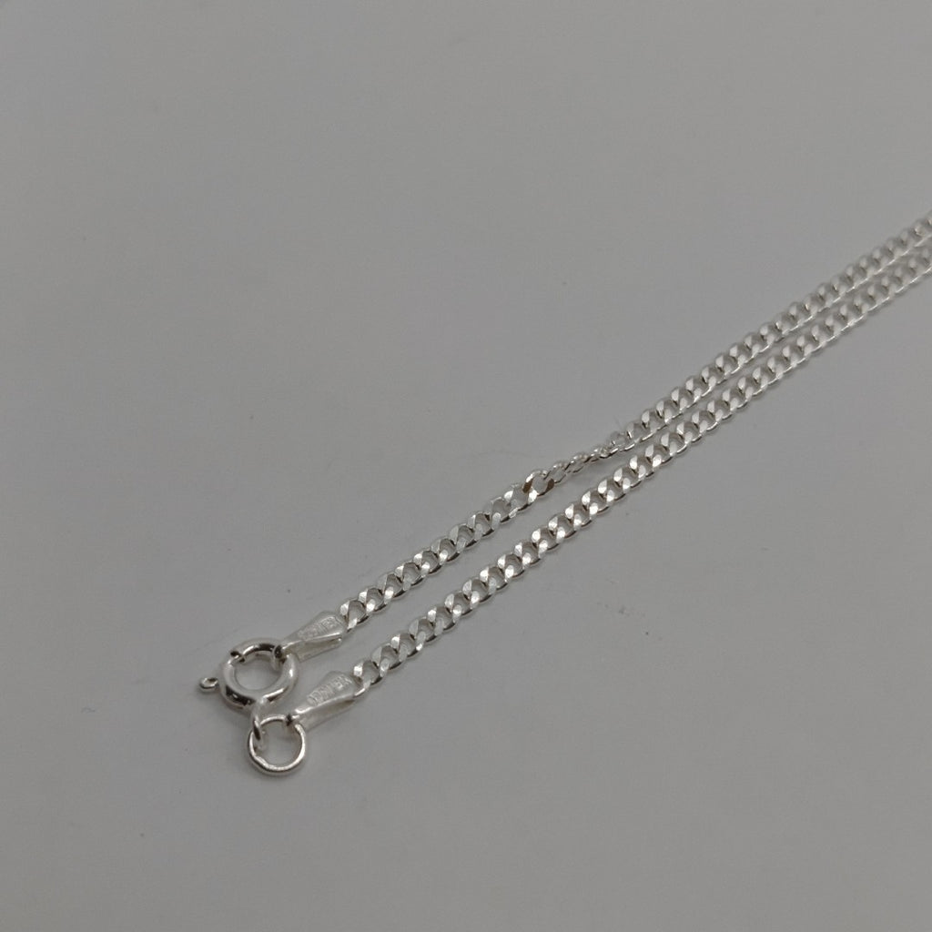 CADENA BARBADA PLATA .925 55 CM 5.73 GR (NUEVO)