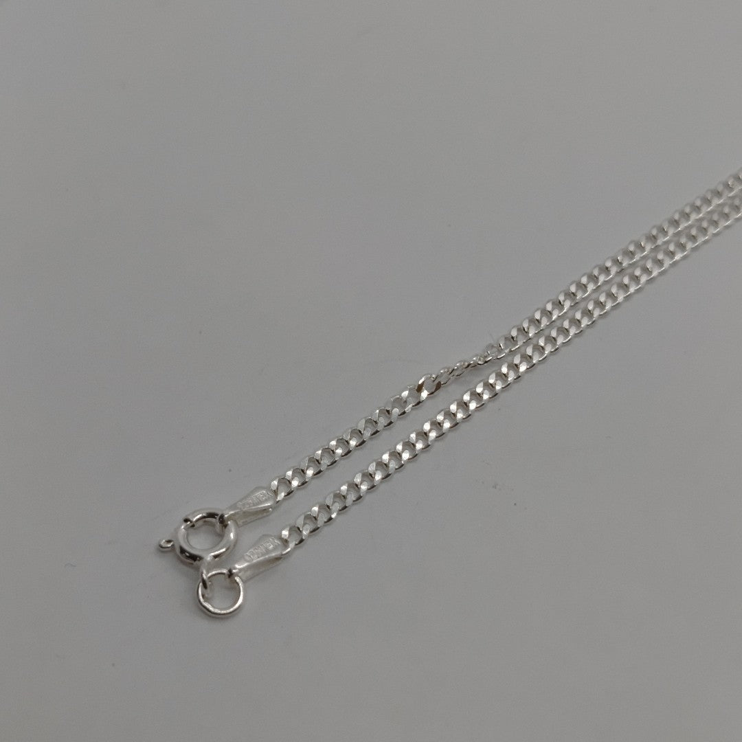 CADENA BARBADA PLATA .925 55 CM 5.73 GR (NUEVO)