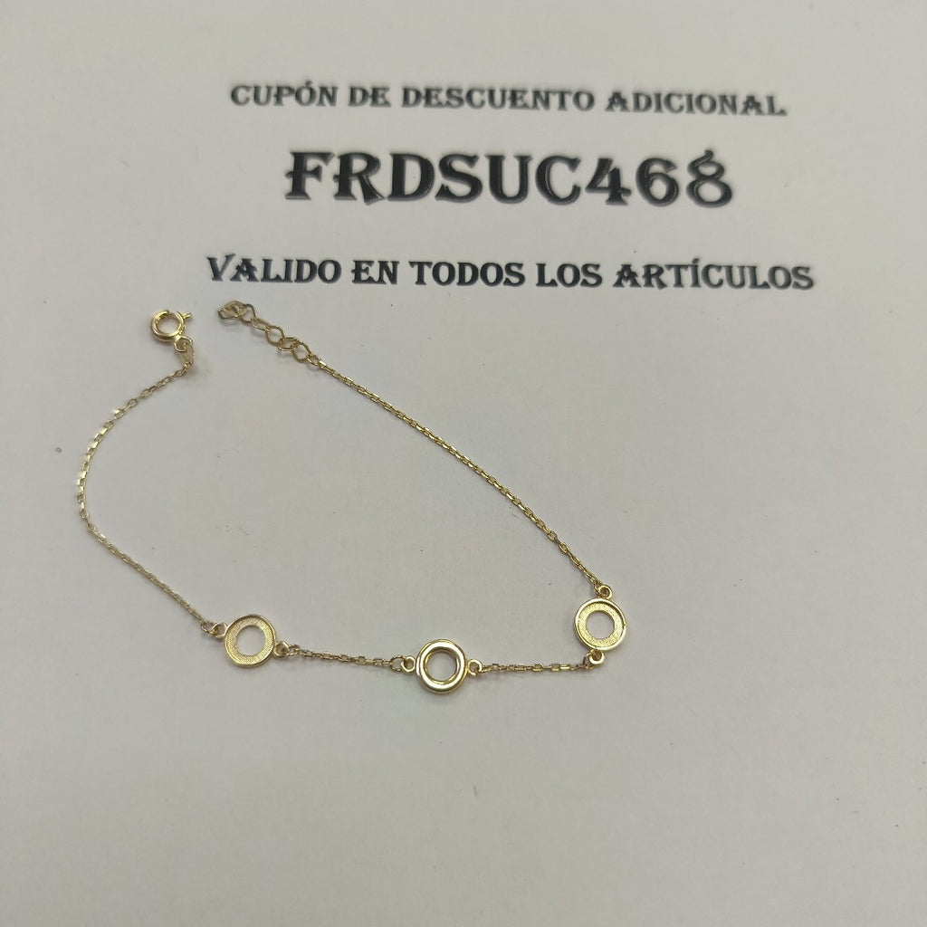 PULSERAS DAMA ORO 14K 1.2 (NUEVO)