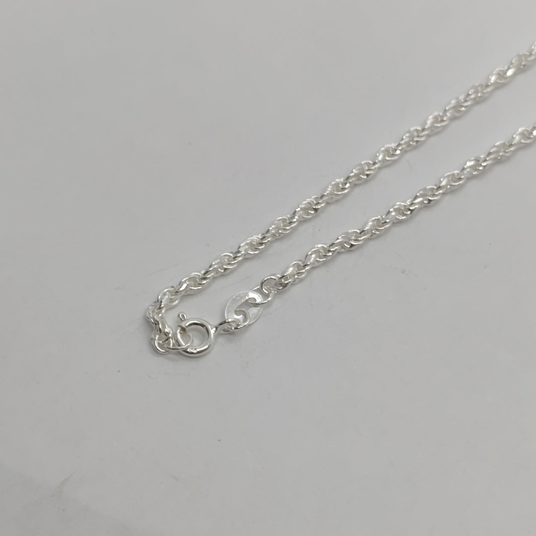 CADENA TORZAL PLATA .925 55 CM 9.52 GR (NUEVO)