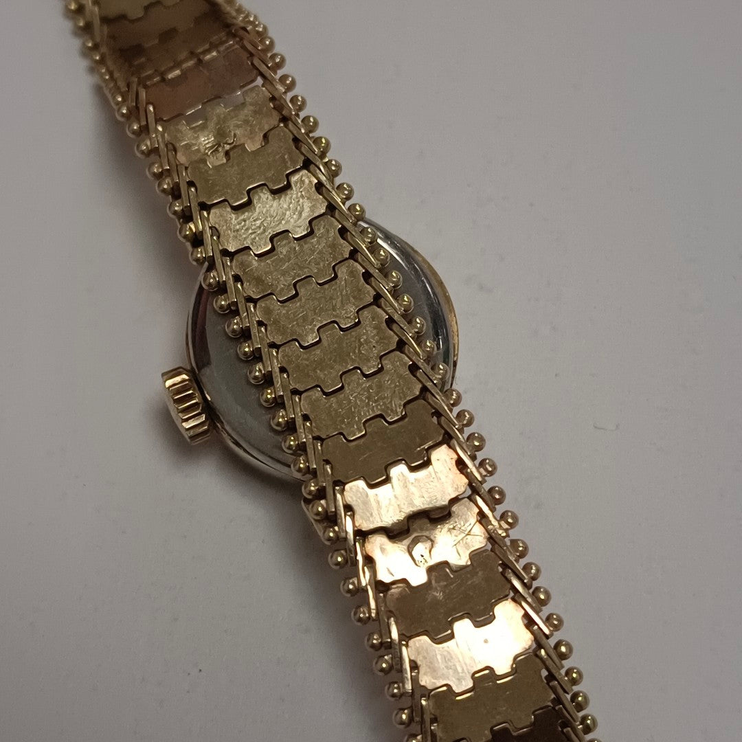RELOJ CAJA Y PULSO ORO ORO 14 K 18,90 GRMS (SEMINUEVO)